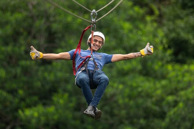 Mega Combo Adventure - Zip lines reaching 150 meters above the forest