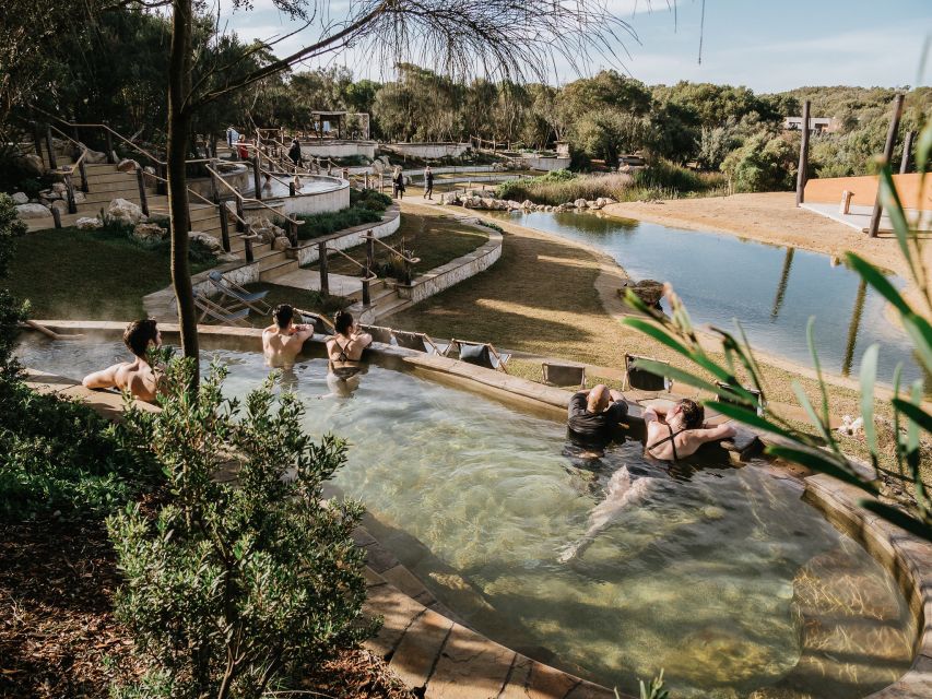 Melbourne: Mornington Peninsula & Hot Springs Tour 8 pax max - Two hours at Peninsula Hot Springs