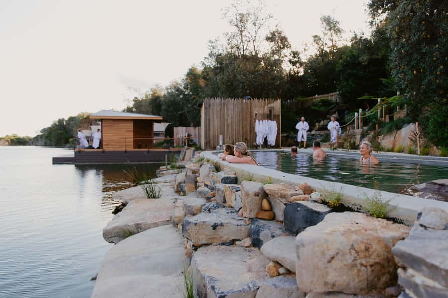 Metung: Hot Springs Revive Bathing - Start at the Bathing Ridge
