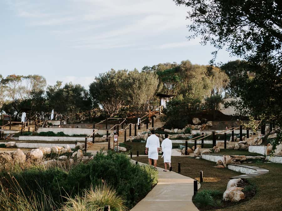 Mornington Peninsula: Hot Springs and Body Clay Ritual - Arriving at the Mornington Peninsula hot springs