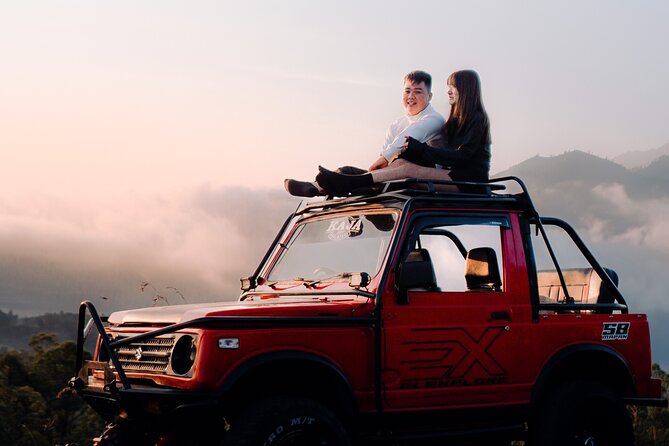 Mount Batur 4WD Jeep, Breakfast and Hot Spring All Inclusive - A pre-dawn start from Ubud
