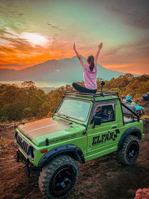 Mount Batur Jeep Sunrise and Hot Spring - All Inclusive Tour - The 1963 lava field and Mount Batur’s volcanic setting