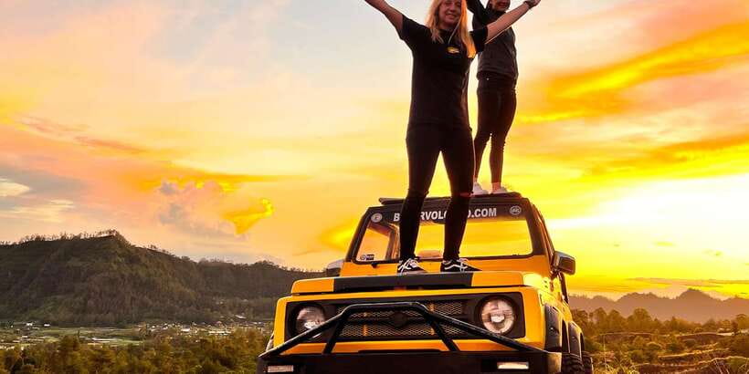 Mount Batur Jeep Sunrise & Hot Spring &coffe with transport - The 2:30 or 3:00 a.m. pickup