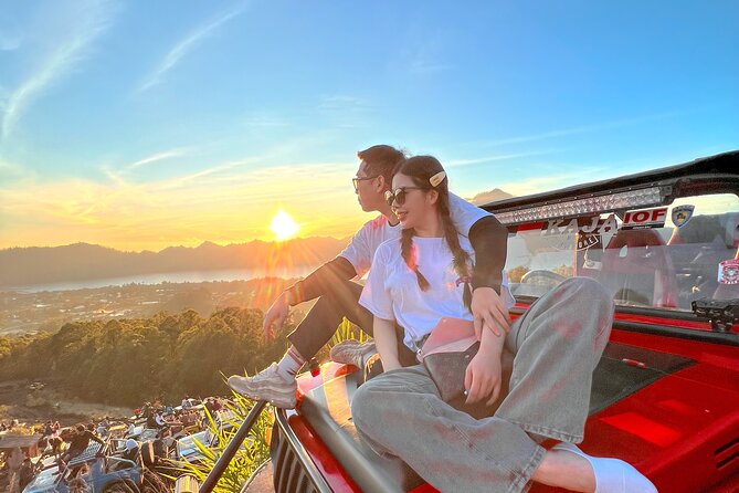 Mount Batur Jeep Sunrise & Natural Hot Spring - Sunrise from the Mount Batur jeep viewpoint