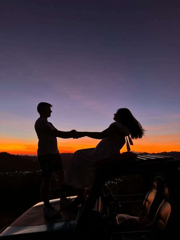 Mount batur jeep sunrise / sunset and hot spring - Crossing Mount Batur’s black lava