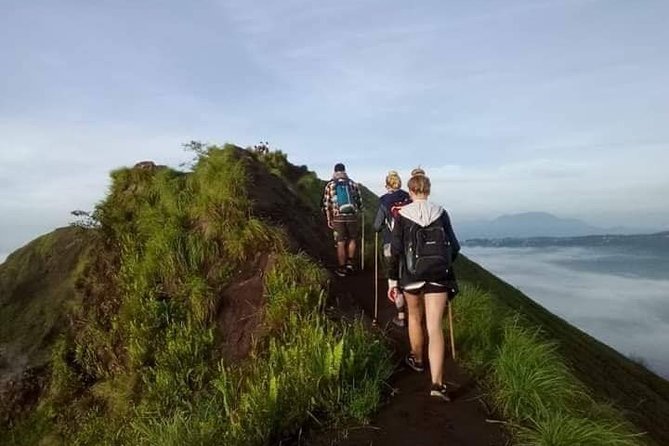 Mount Batur Sunrise Trek with Natural Hot Spring - All Inclusive - The Mount Batur climb in darkness