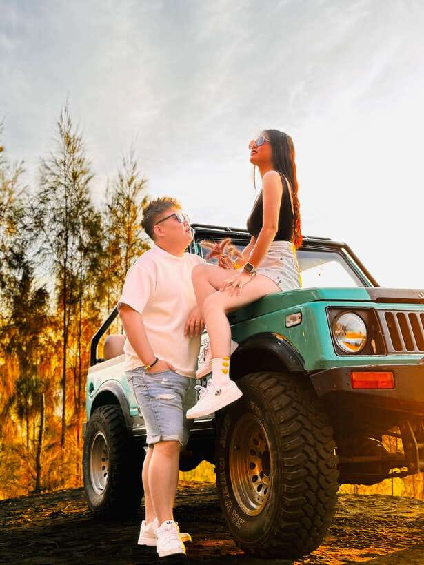 Mount Batur Sunset/Sunrise Jeep Tour & Natural Hot Springs - Sunrise from Mount Batur without a night hike