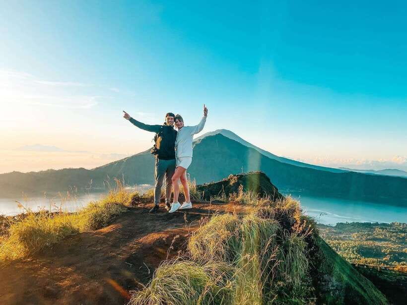 Mount Batur Sunset Trekking And Natural Hot Spring Tour - Climbing Mount Batur in the late afternoon