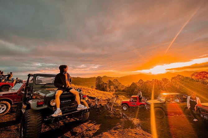 Mt Batur Sunrise Jeep & Natural Hot Spring Tour - The early ride to Mount Batur