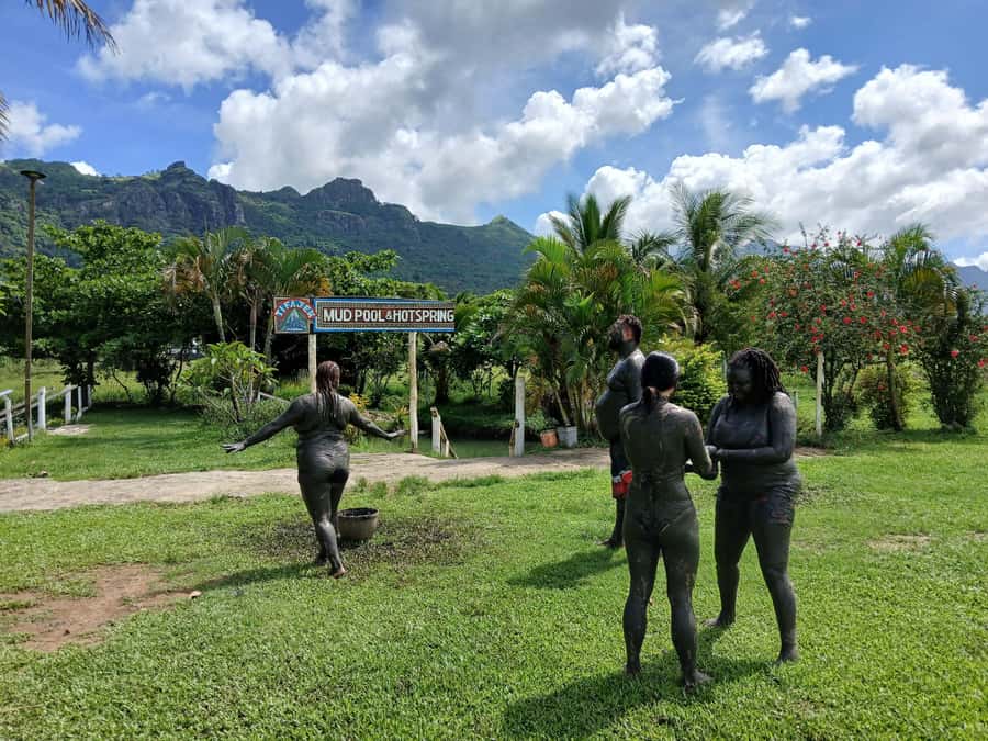 NADI-SABETO: Tifajek Hot Spring and Mudpool Natural Spa - Finishing in the Hot Spring Pool