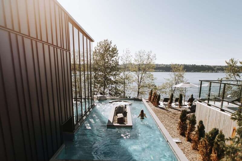 Old Quebec: Nordic Spa Thermal Experience - A thermal spa beside Old Quebec
