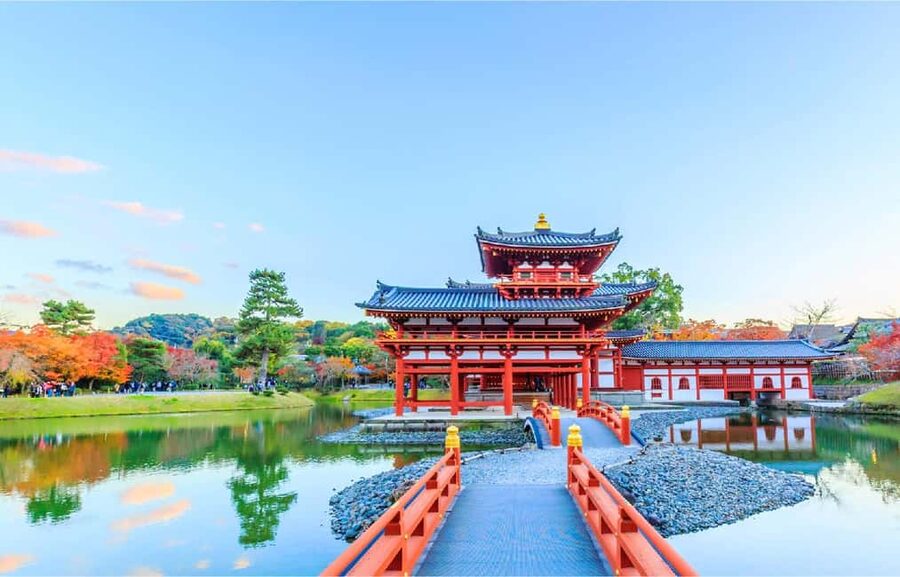 Osaka: Nara and Uji Day Trip with Deer Park and Hot Spring - Uji’s matcha streets and Byodo-in