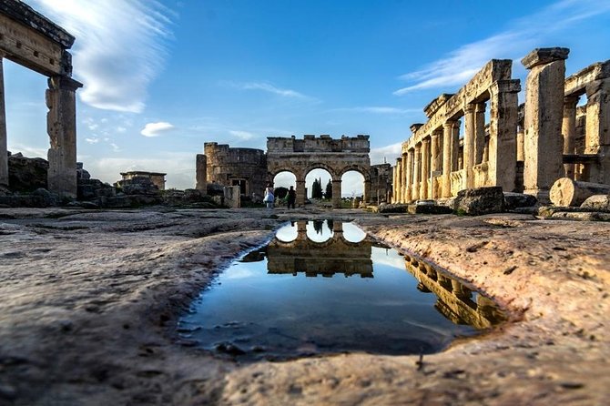 Pamukkale and Hierapolis - The Theater, Apollo Temple, and Nymphaeum