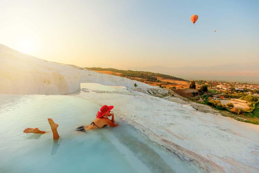 Pamukkale and Hierapolis Skip-the-Line Tickets + Audio Guide - Getting through the entrance at Pamukkale
