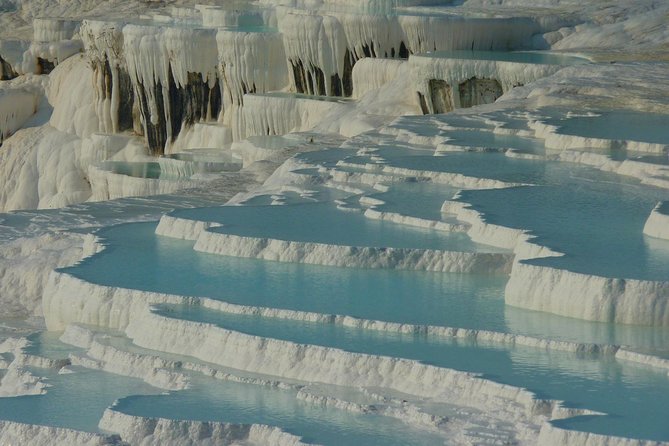 Pamukkale and Hierapolis Small Group Tour - Karahayit’s red springs make a useful first stop