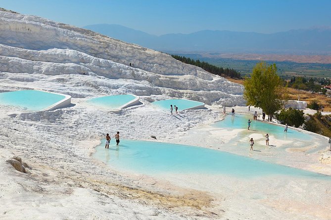 Pamukkale and Hierapolis Tour with Expert Guide From Kusadasi - Domitian Gate and the Colonnaded Gate