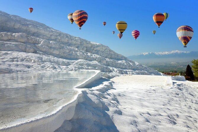 Pamukkale Full-Day Tour with Hot Air Balloon Ride from Marmaris - Why Pamukkale looks different from a balloon