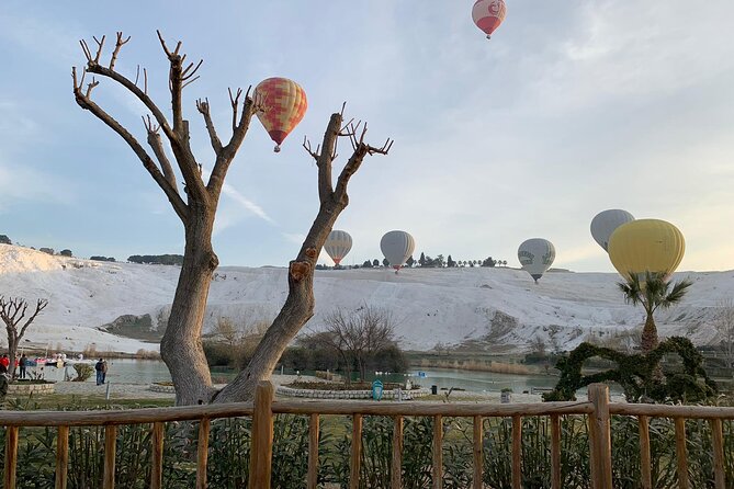 Pamukkale Guided one day Tour , from Denizli airport or Pamukkale hotels - The white travertines of Pamukkale