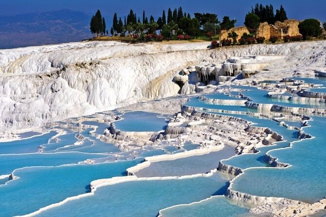 Pamukkale Guided one day Tour , from Denizli airport or Pamukkale hotels - Hierapolis, the ancient city above the springs