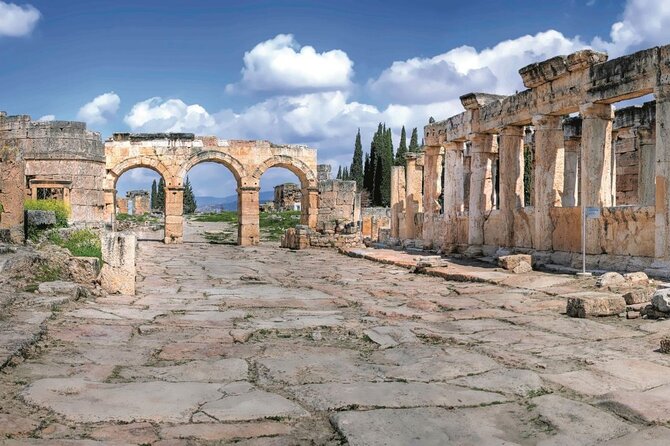 Pamukkale Hierapolis Cleopatra Pool Tour with Lunch from Antalya - The white terraces of Pamukkale