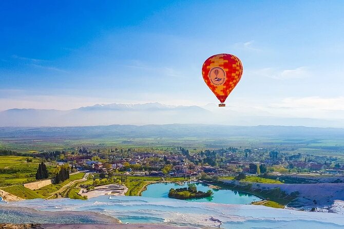 Pamukkale Hot Air Balloon Ride Certificate and 2 Meals in Antalya - Walking the white terraces of Pamukkale