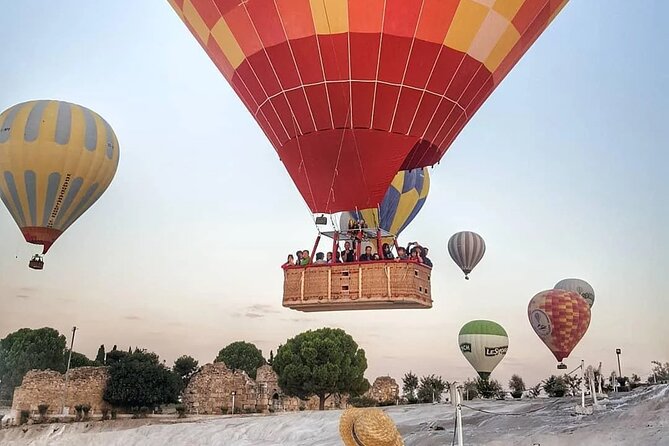 Pamukkale Hot Air Balloon Ride Certificate and 2 Meals in Antalya - Lunch and the less useful stops