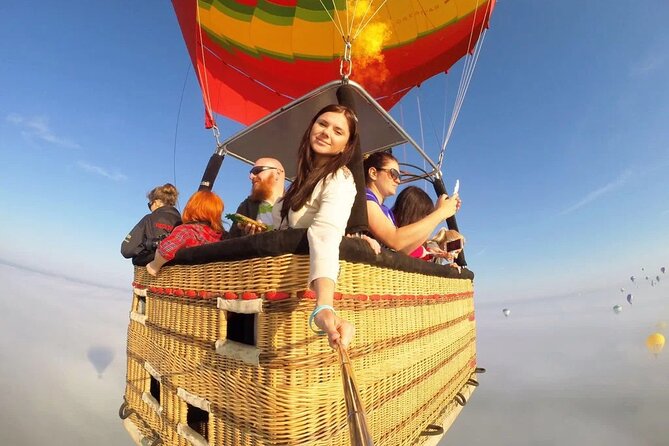 Pamukkale : Hot Air Balloon Sunrise Flight w/Transfer - What the scenery feels like from the basket