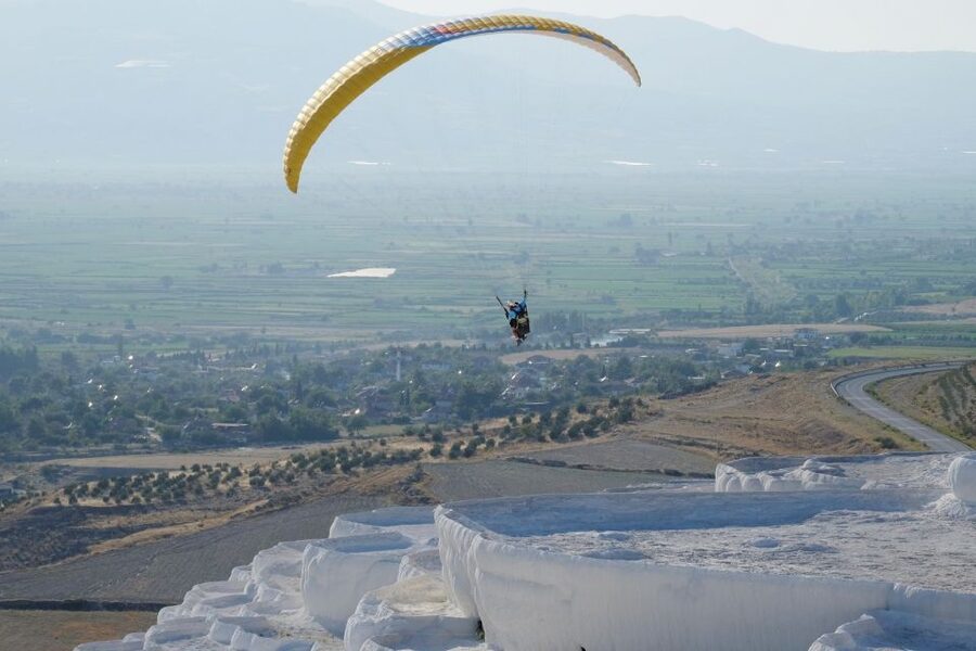 Pamukkale: Tandem Paragliding Experience - Seeing Pamukkale from the air