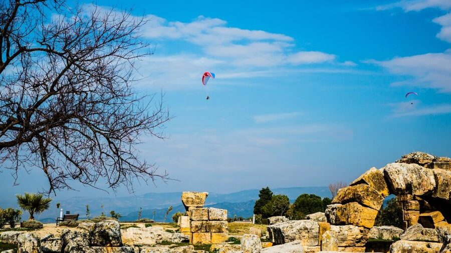Pamukkale: Tandem Paragliding Experience - What takeoff feels like