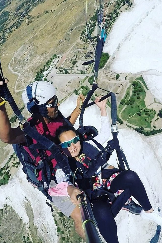 Pamukkale: Tandem Paragliding with Ancient Hierapolis Views - A Bird’s-Eye View of Hierapolis and the Cotton Castle