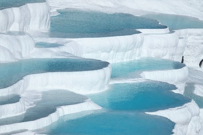 Pamukkale Tour from Istanbul by Flight - Karahayit’s red hot-water cliffs