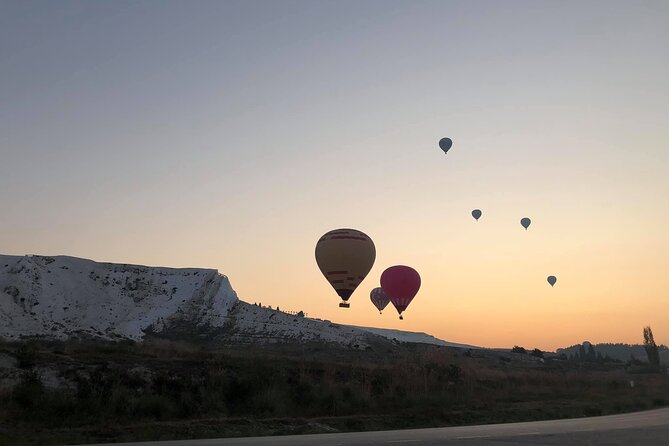 Pamukkale Tour from Kusadasi with Hot Air Balloon Flight - Hierapolis, the ancient spa city above the springs