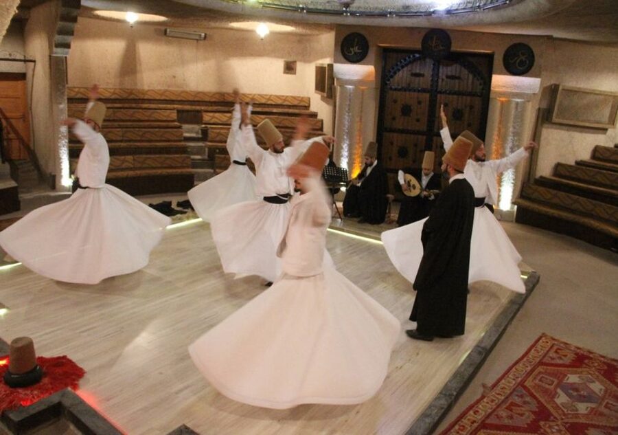 Pamukkale: Traditional Whirling Dervish Ceremony - Prayer opens the one-hour ceremony