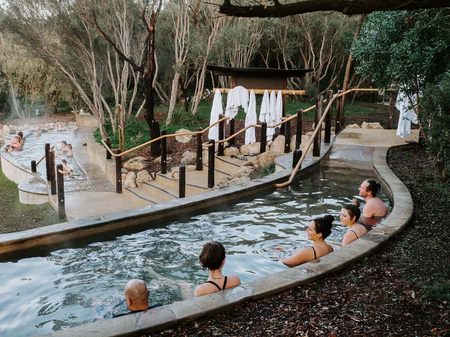 Peninsula Hot Springs: Entry Ticket with Bath House - Food, rest, and making the five hours work