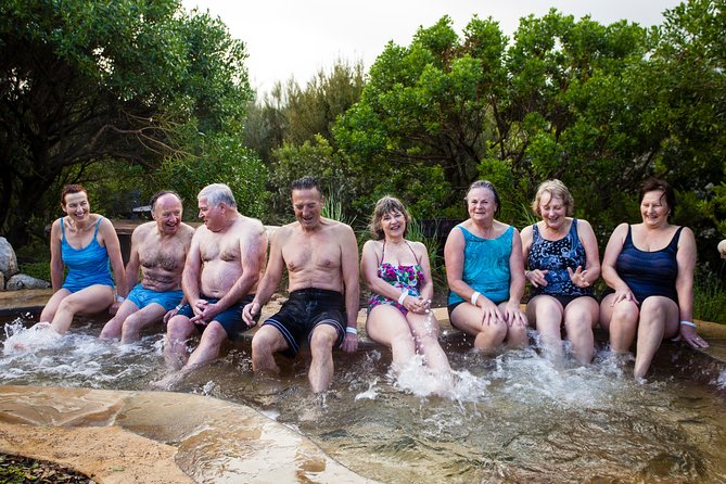 Peninsula Hot Springs Spa Experience and Express Transfer Shuttle - Safety Beach and the Colourful Beach Boxes
