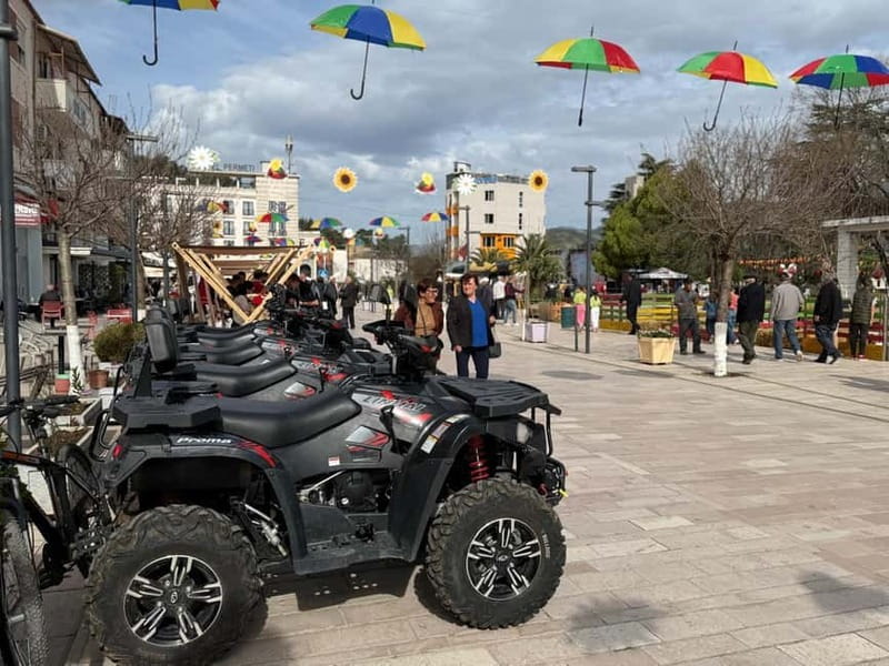 Përmet: Adventure ATV Tour to Benja Thermal Baths - Riding toward Petran and the Vjosa River