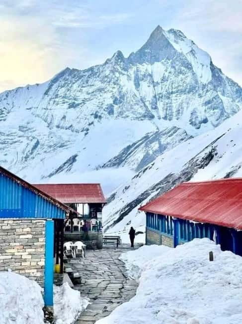 Pkr/Kathmandu: 5-Day Annapurna Base Camp & Hot spring Trek - Day 1: Pokhara to Simrung, then Sinuwa