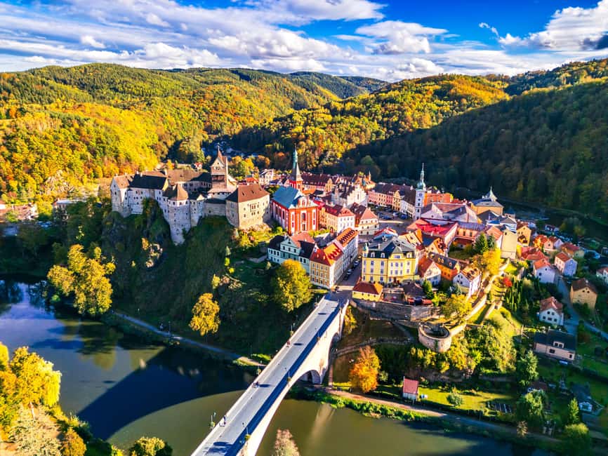 Prague: Karlovy Vary & Loket Tour with Hot Springs & Castle - Inside Loket Castle and its medieval stories