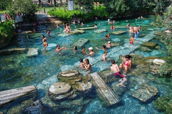 Private: Day Tour to Pamukkale from Kusadasi - Cleopatra Pools: ancient ruins under your feet