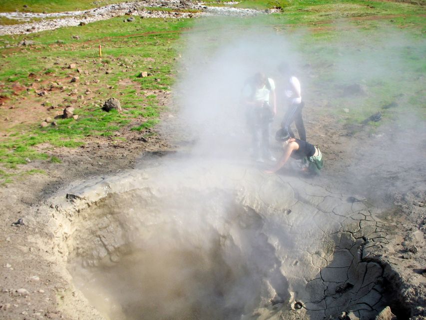 Private Reykjadalur Hike & Hot River Geothermal Tour - Reaching the warm river