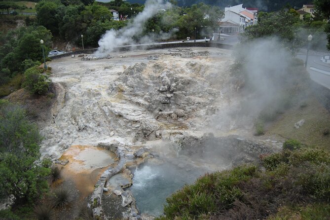 Private Tour Furnas Lake & Hot Springs - Nossa Senhora da Paz above Vila Franca do Campo