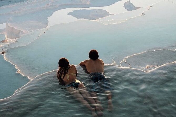 Private Tour to Salda Lake, Pamukkale, Hierapolis Ancient City - The travertines and thermal pools