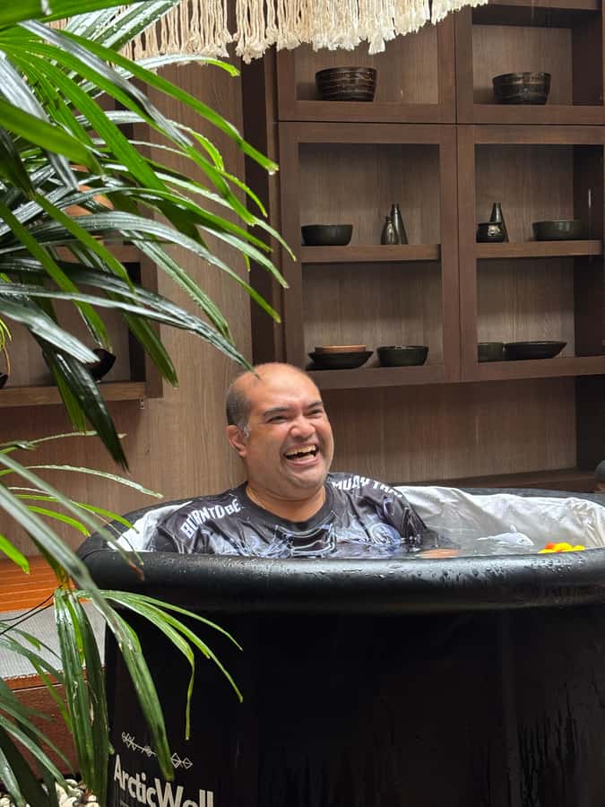 Recovery Session: Ice Bath & Steam Room (1.5 Hrs) at Pakasai - Moving to the ice bath