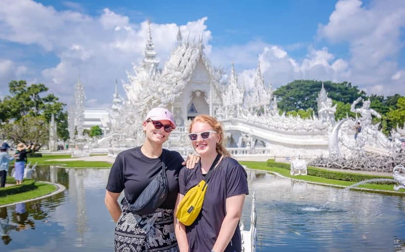 Red, Blue, White Temples & Hot Spring Trip from Chiang Mai - Mae Kachan Hot Spring gives the road trip an early pause