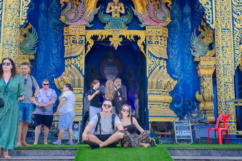 Red, Blue, White Temples & Hot Spring Trip from Chiang Mai - Lunch is practical fuel, not a separate culinary tour