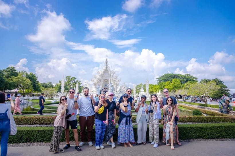 Red, Blue, White Temples & Hot Spring Trip from Chiang Mai - The Blue Temple changes the mood