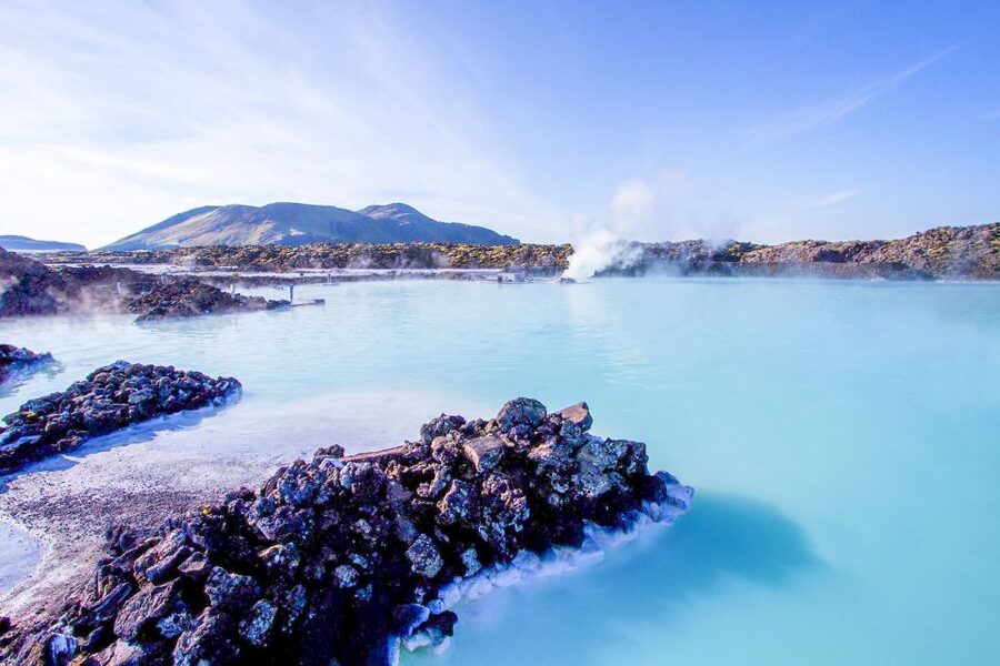 Reykjavík: Golden Circle Minibus Tour & Blue Lagoon Transfer - The Blue Lagoon finish, with one important booking rule