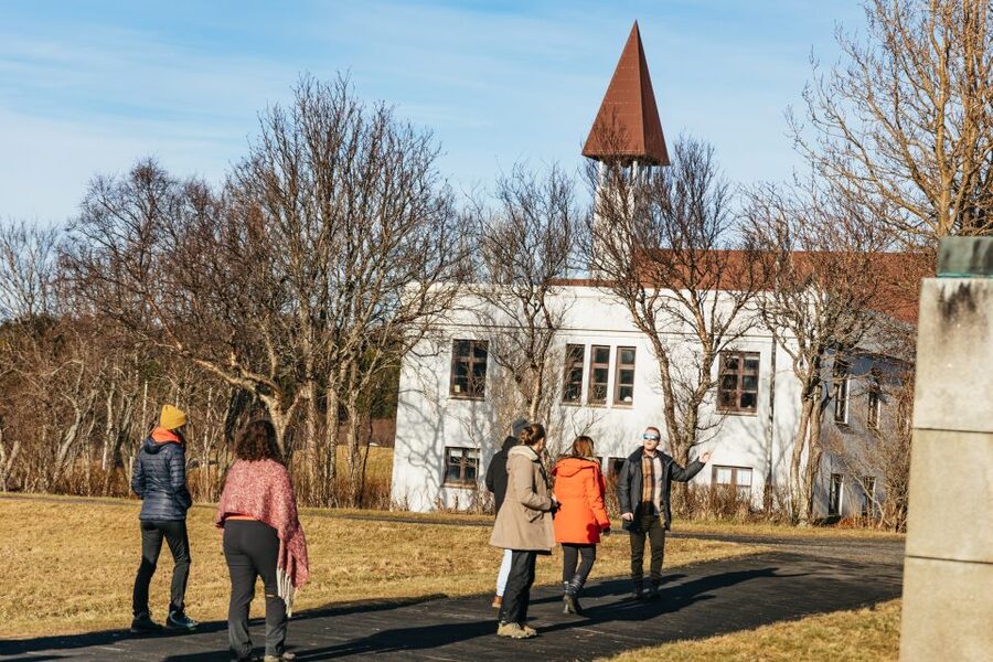 Reykjavik: Silver Circle Tour, Canyon Ride, & Thermal Baths - Husafell, turf houses, and the old strongman stone
