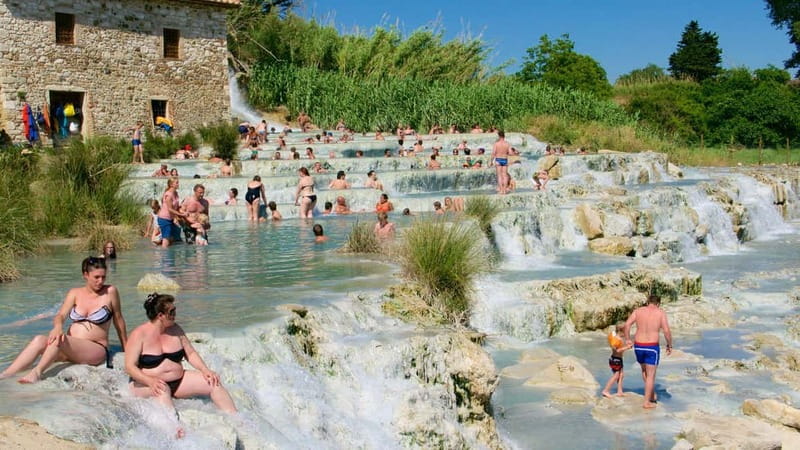 Rome to Saturnia ; Thermal Springs Day Trip with Lunch - Free time in Saturnia’s thermal water