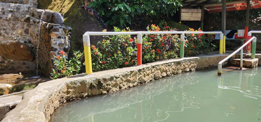 Roseau: Titou Gorge, Hot Spring, Falls & Champagne Reef Tour - Tia’s Hot Spa in Wotten Waven